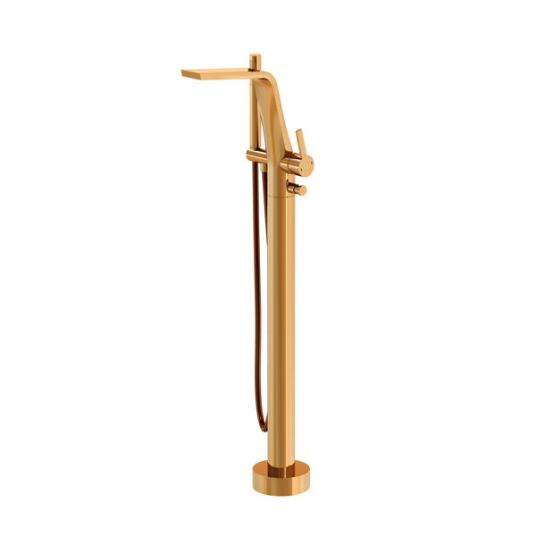 Bild von Steinberg Serie 260 Wannenarmatur, freistehend, mit Handbrause, H: 969mm, Ausladung 220mm, 2601162, Farbe: Rose Gold