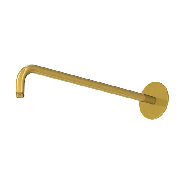 Bild von Steinberg Brausearm - Wandmontage 450mm, mit verstärkter Wandhalterung zu 100 1686 BG, brushed gold, 100 7910 BG