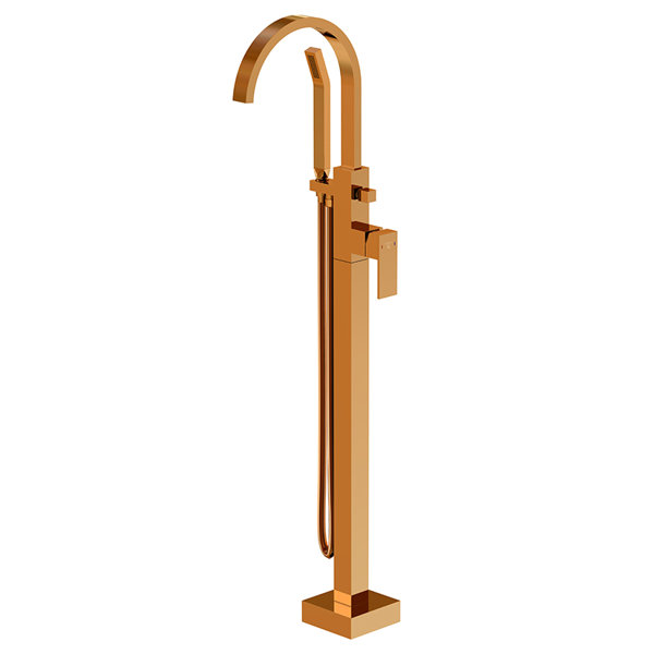 Bild von Steinberg Serie 135 Wannenarmatur, freistehend, schwenkbarer Auslauf, Ausladung 254 mm, 1351162, Farbe: Rose Gold