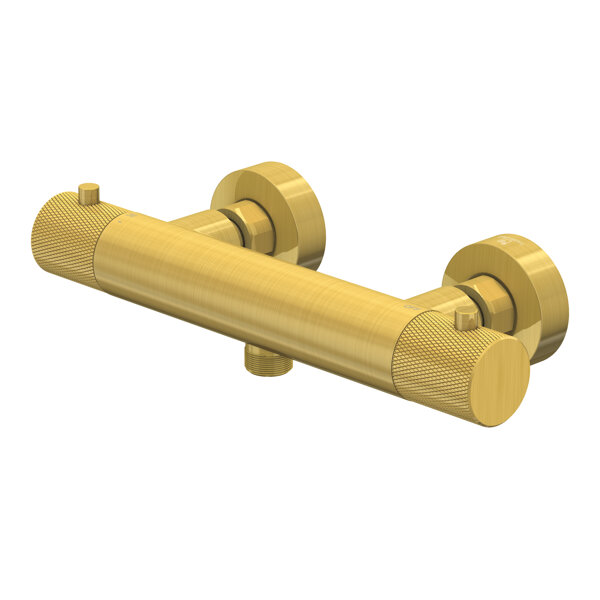 Bild von Steinberg Serie 171 Thermostat, für Dusche, Aufputz, 17132, Farbe: Brushed Gold
