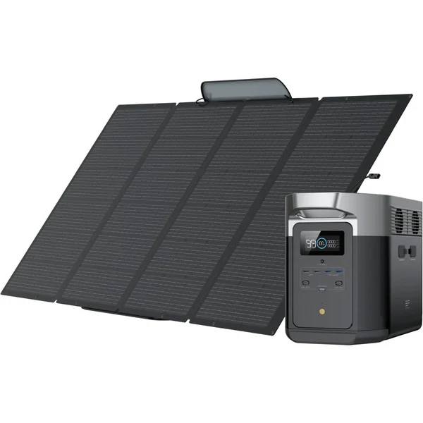 Bild von Starterset Solarpanel 400W + Powerstation Delta Max A2.000W
