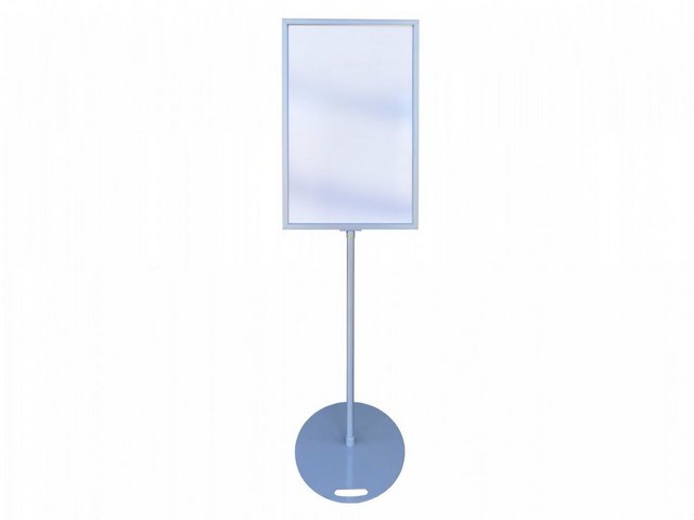 Bild von LMG Germany Standtafel Plakatständer DIN A1 Silber, Kundenstopper, Infoständer, Werbeaufsteller