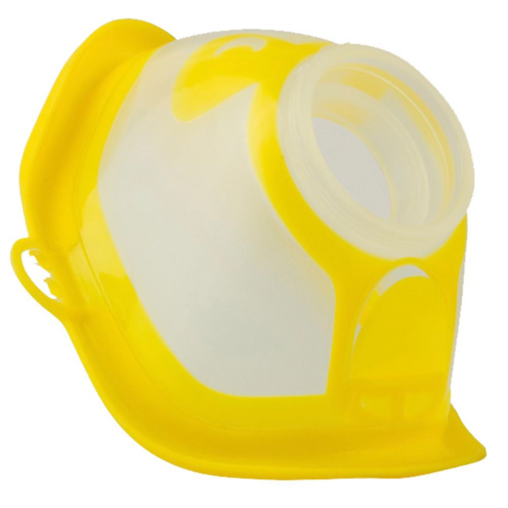 Bild von MicroDrop® RF7 plus Softmaske Kind gelb-transparent