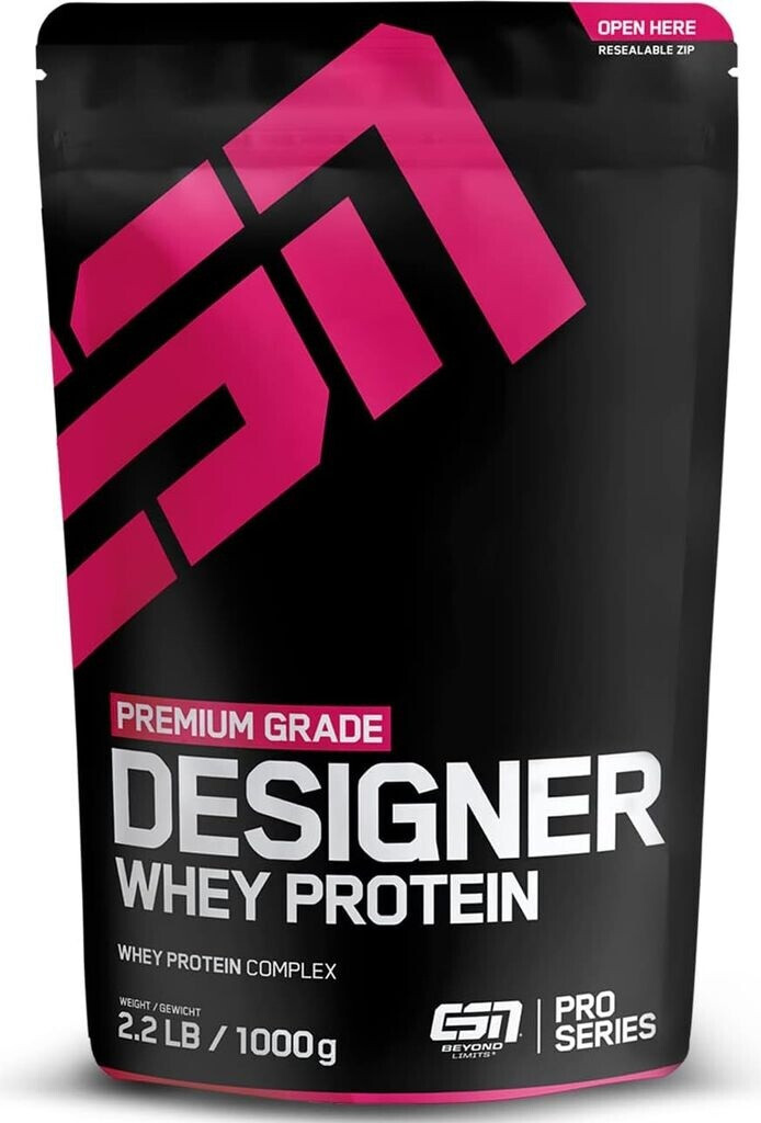 Bild von ESN ESN Designer Whey 1000g - Banana (Classic) Pulver