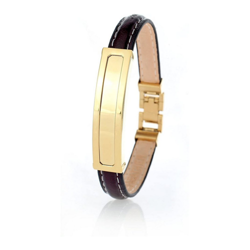 Bild von Karisma Lederarmband: Hochwertiges klassisches Herrenarmband aus Leder