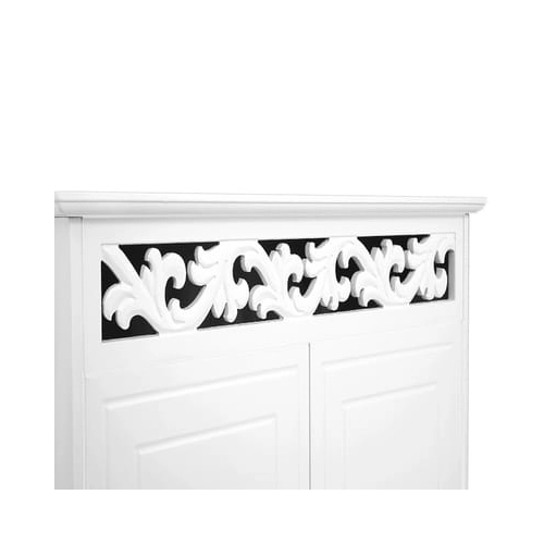 Bild von Kommode Jersey Weiß 76x65x35cm