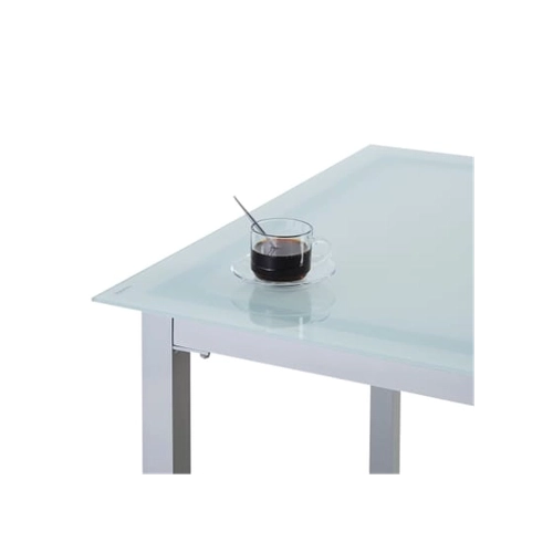 Bild von Garten-Sitzgruppe Bern 5-tlg. Silber Alu Milchglas