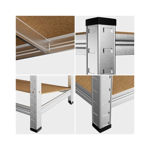 Bild von Schwerlastregal 2er-Set 170x75x30cm verzinkt 280kg