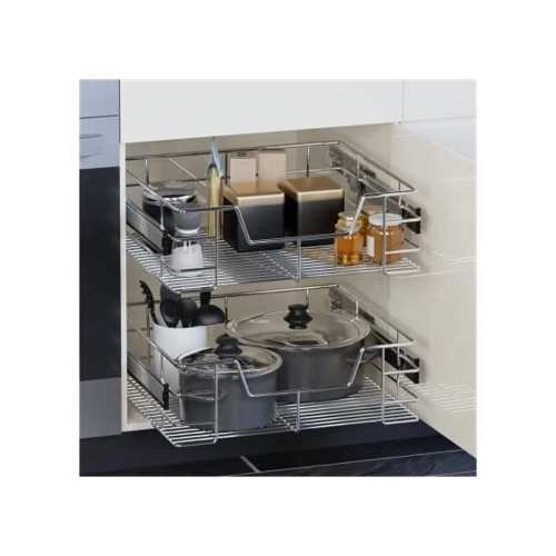 Bild von Teleskopschublade 3er-Set 30cm Schrankbreite