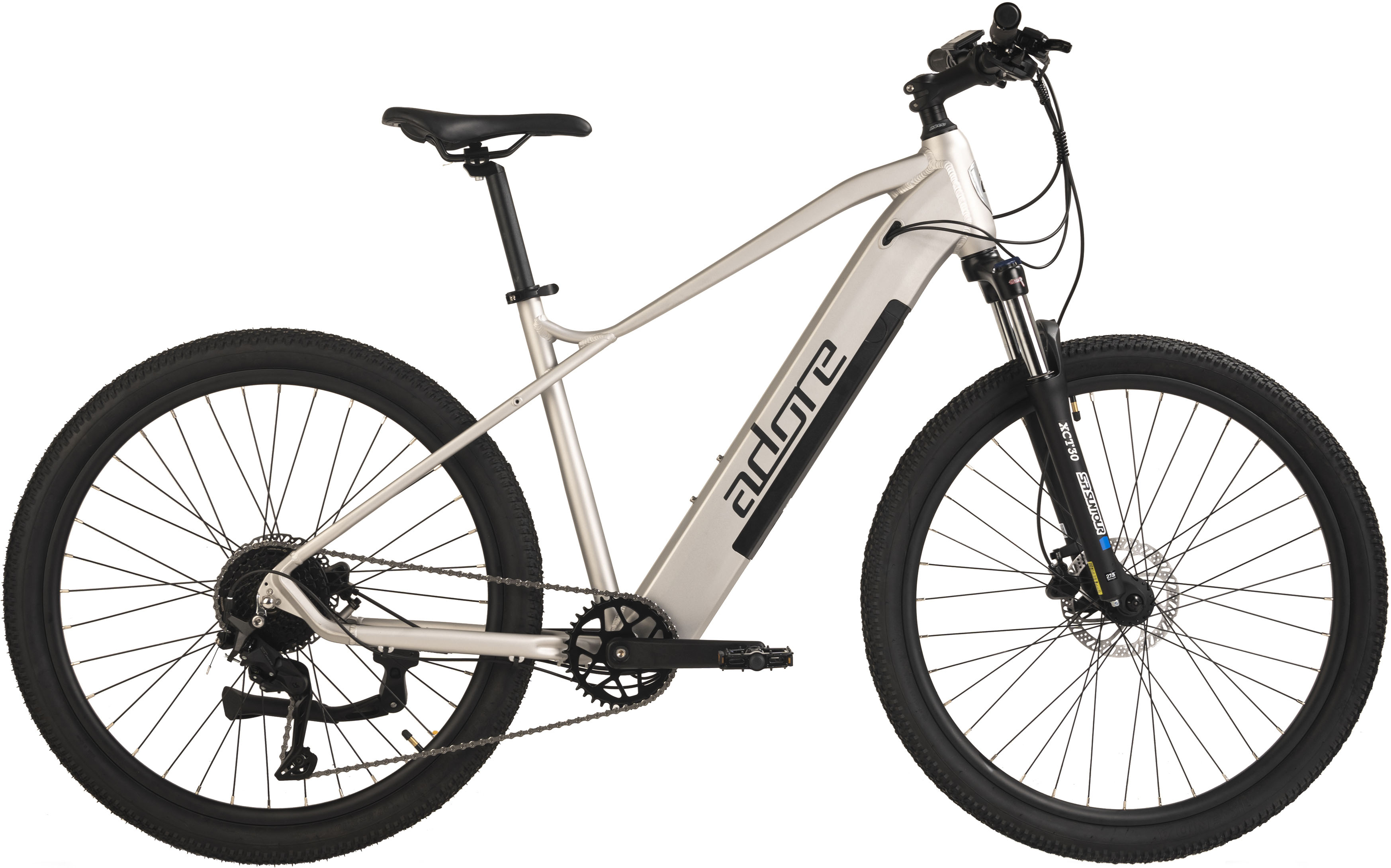 Bild von Adore E-Bike Mountainbike GV-650, 9 Gang Shimano Cues Schaltwerk, Kettenschaltung, Heckmotor, 540 Wh, Pedelec, Elektrofahrrad für Damen u. Herren, MTB