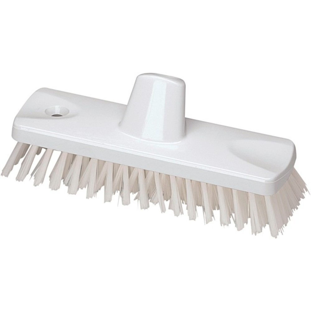 Bild von 10 Stk. HACCP-Schrubber L.300mm Borstenstärke 0,50mm weiß Noname 18323051
