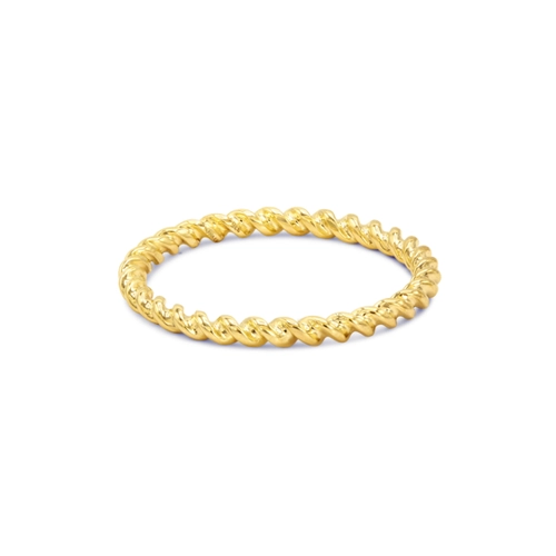 Bild von NANA KAY Goldring Twist, FG148 – Ein elegantes Accessoire für jeden Anlass