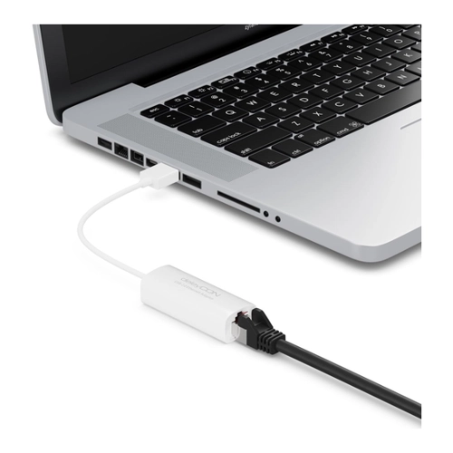 Bild von deleyCON LAN Adapter USB Netzwerkadapter A zu RJ45