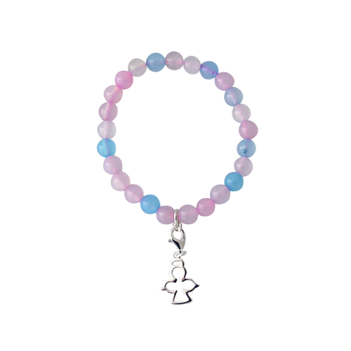 Bild von Elegantes Armband mit Engel-Charm – Achat