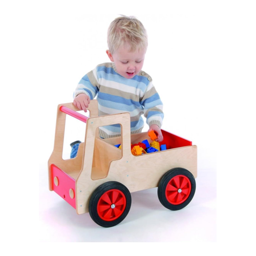 Bild von Bätz Holzspielwaren Lastauto aus Holz - Spielzeug für kleine Unternehmer