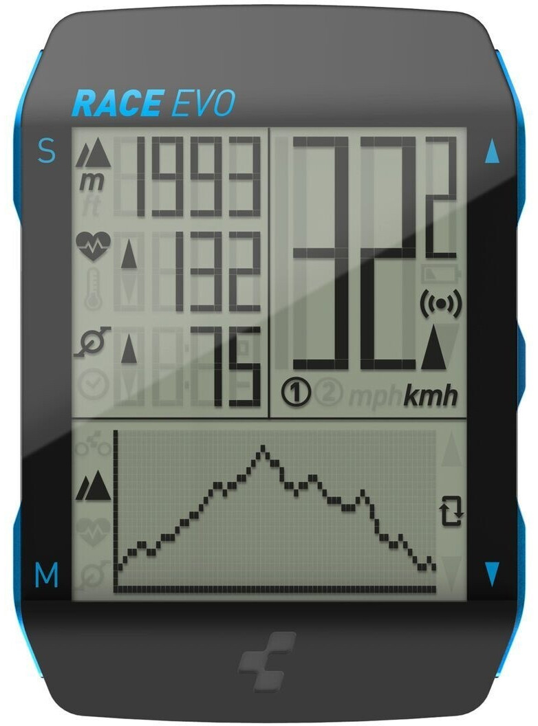Bild von Cube Race Evo Cycling Computer Schwarz