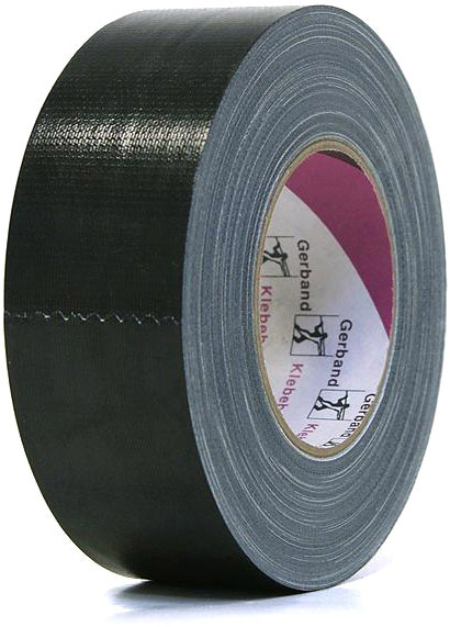 Bild von Gaffer Tape Gerband 250 schwarz Topqualität