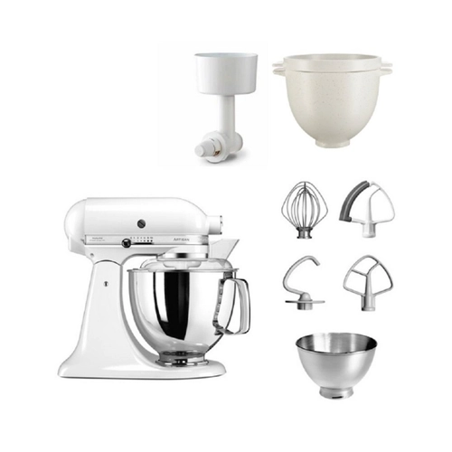 Bild von KitchenAid Küchenmaschine 4,8 L 5KSM175 Kuechenmaschine Breadlover Set