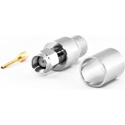 Bild von VARIA RP-SMA-Stecker für HDF400 Kabel, Crimp Version Computer-Kabel, RP-SMA, SMA/RP-SMA