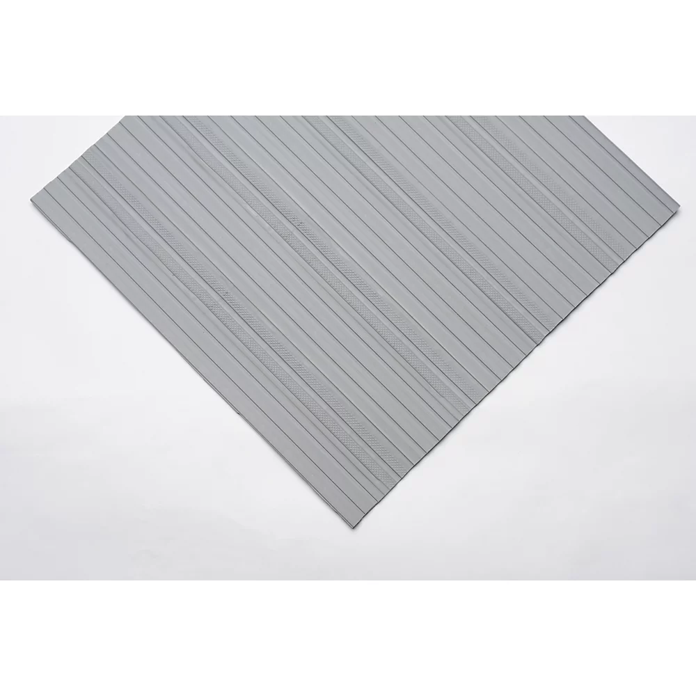 Bild von PVC-Läufer Rl.L10000xB800xS5mm, grau PVC