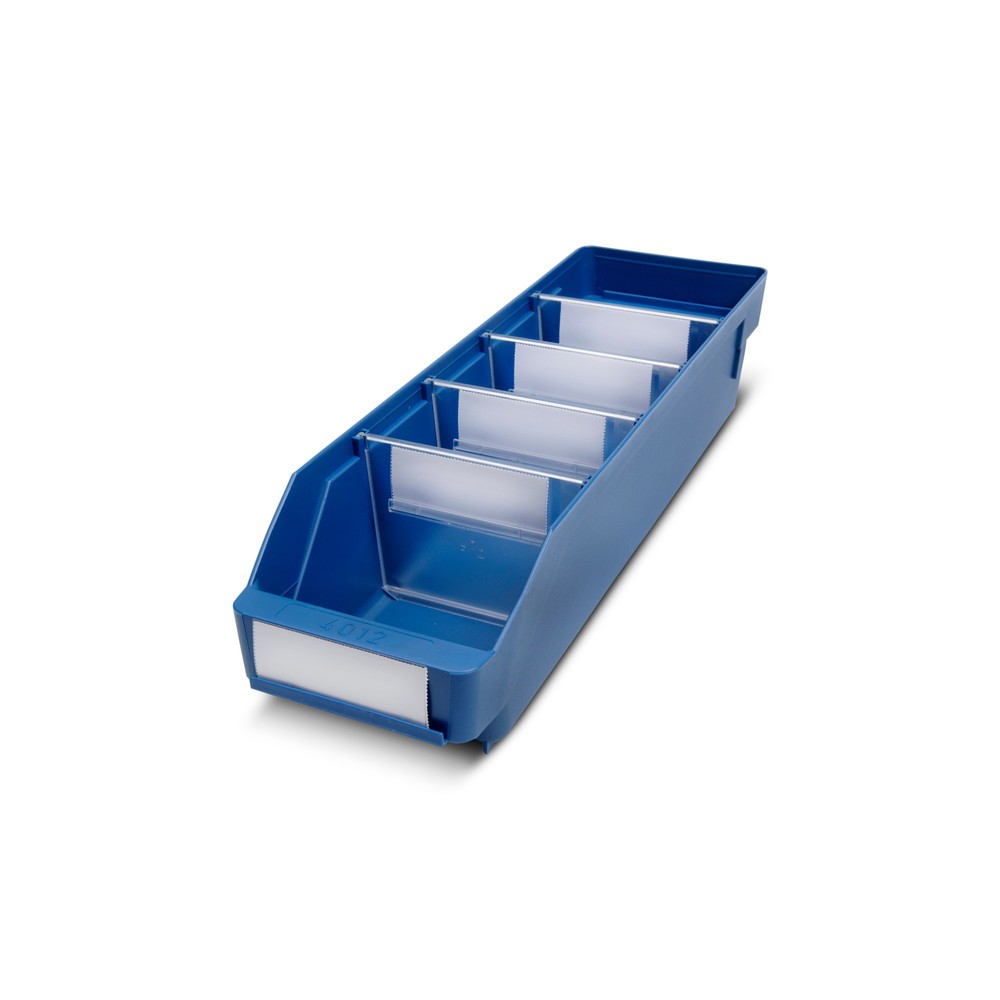 Bild von Udo Bär 472677 ESD Regalkasten lebensmittelgeeignet (B x H x T) 120 x 95 x 400mm Blau 30St.