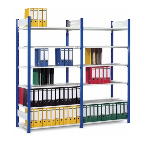 Bild von Büroregal Weiß H2000xB750xT600mm – Funktionalität und Stil vereint