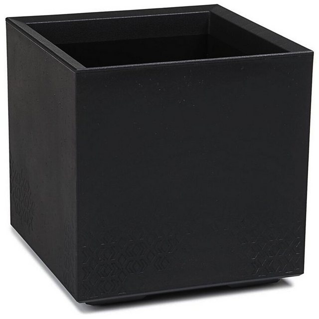 Bild von ONDIS24 Pflanzkübel Caro Beton Optik Blumenkübel mit Rollen aus Kunststoff 100% Recycled, frostsicher und UV-beständig