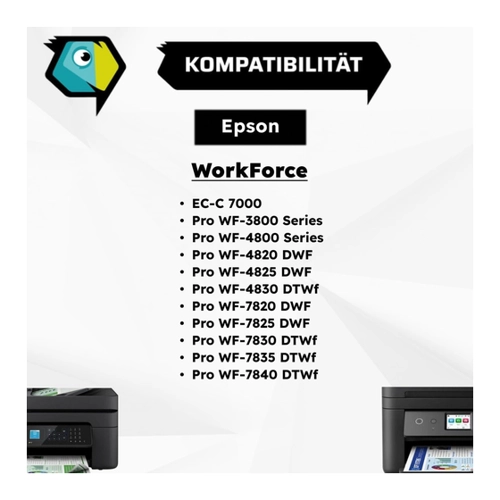 Bild von Inkadoo Tinte für Epson C13T05H44010 / 405XL - Kompatibel mit Workforce Pro Serien