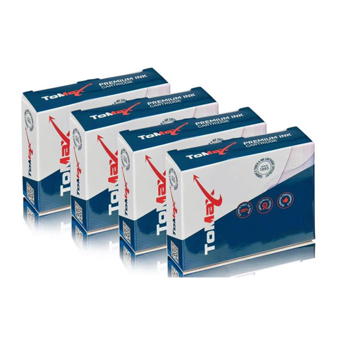 Bild von ToMax Multipack ersetzt HP 3YL8xAE / 912XL – 4 Tintenpatronen für brillante Ausdrucke