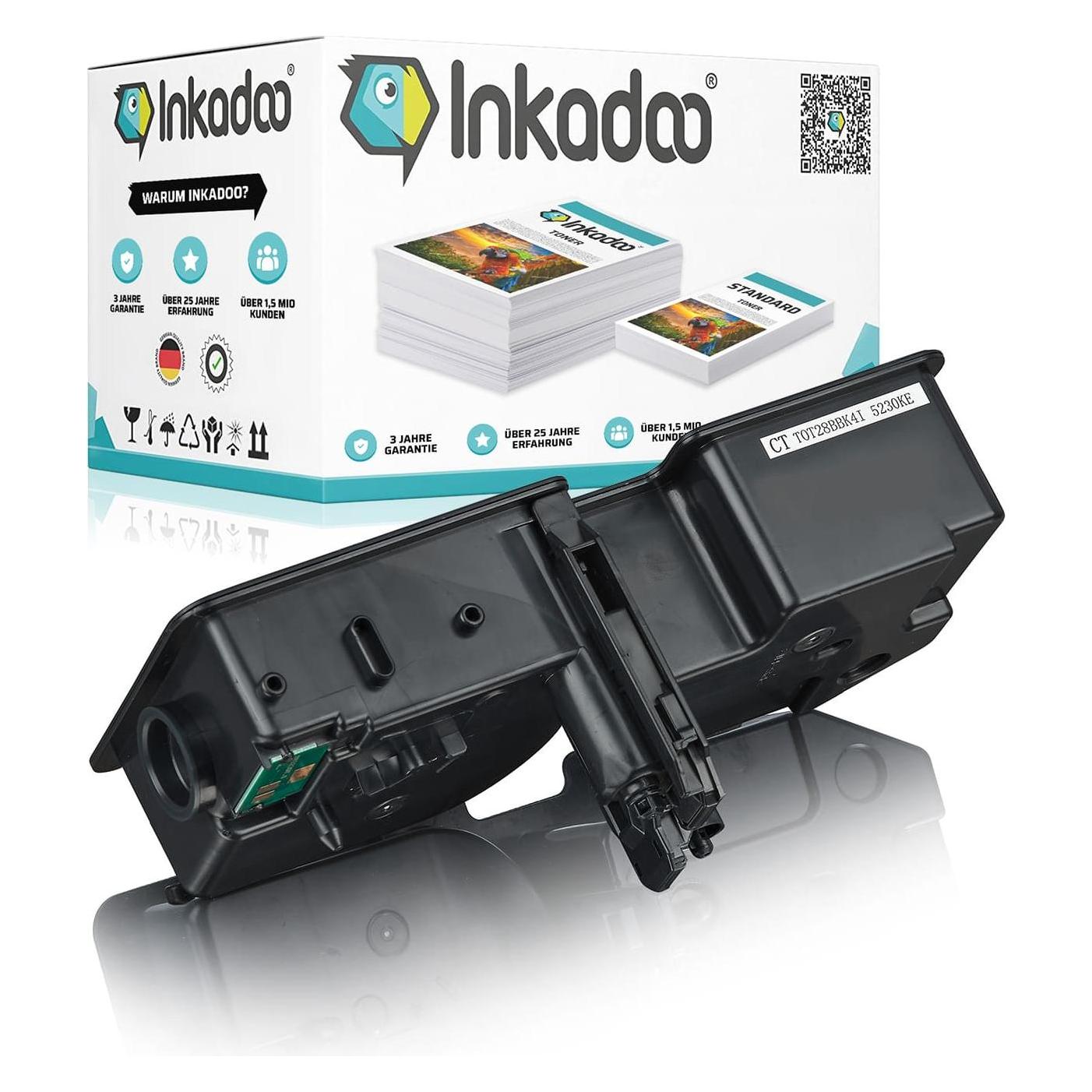 Bild von Inkadoo Kompatibel Toner für Kyocera ECOSYS P 5026 cdn (BK), Toner
