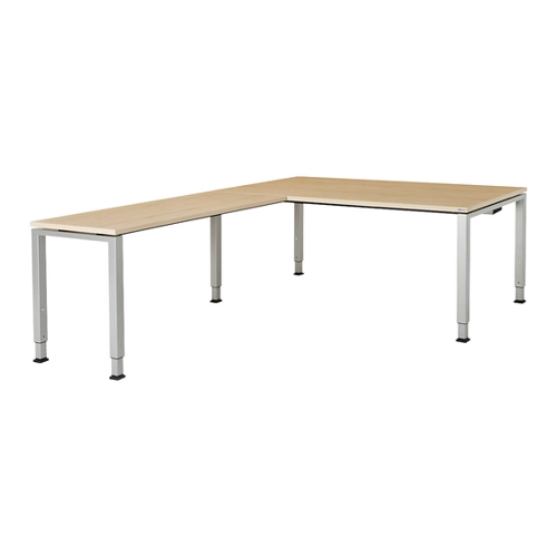 Bild von Ergonomischer Schreibtisch mit Winkelansatz von Mauser