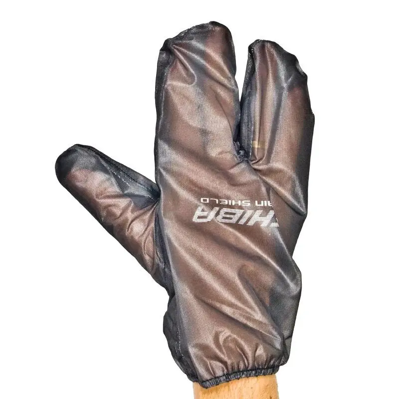 Bild von City Fahrradhandschuhe lang gegen Wind und Regen - kann als Überhandschuh verwendet werden - ultra faltbar und leicht deutsche Qualität Chiba Rain shield