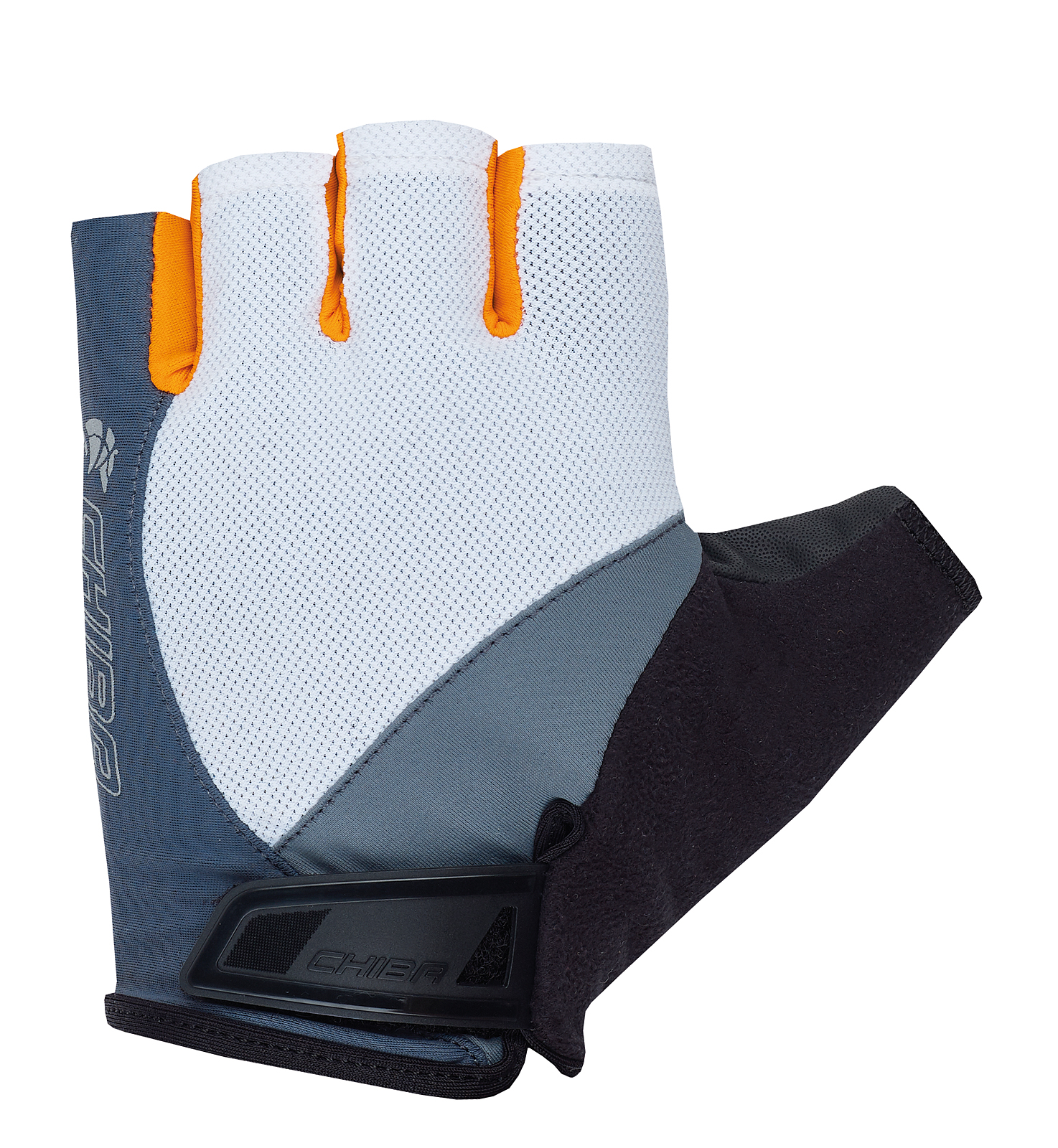 Bild von Chiba Sport Pro Fahrrad Handschuhe kurz weiß/grau 2021 XL (10)