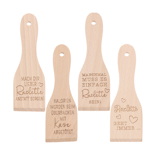 Bild von 4er-Set Racletteschieber im Test