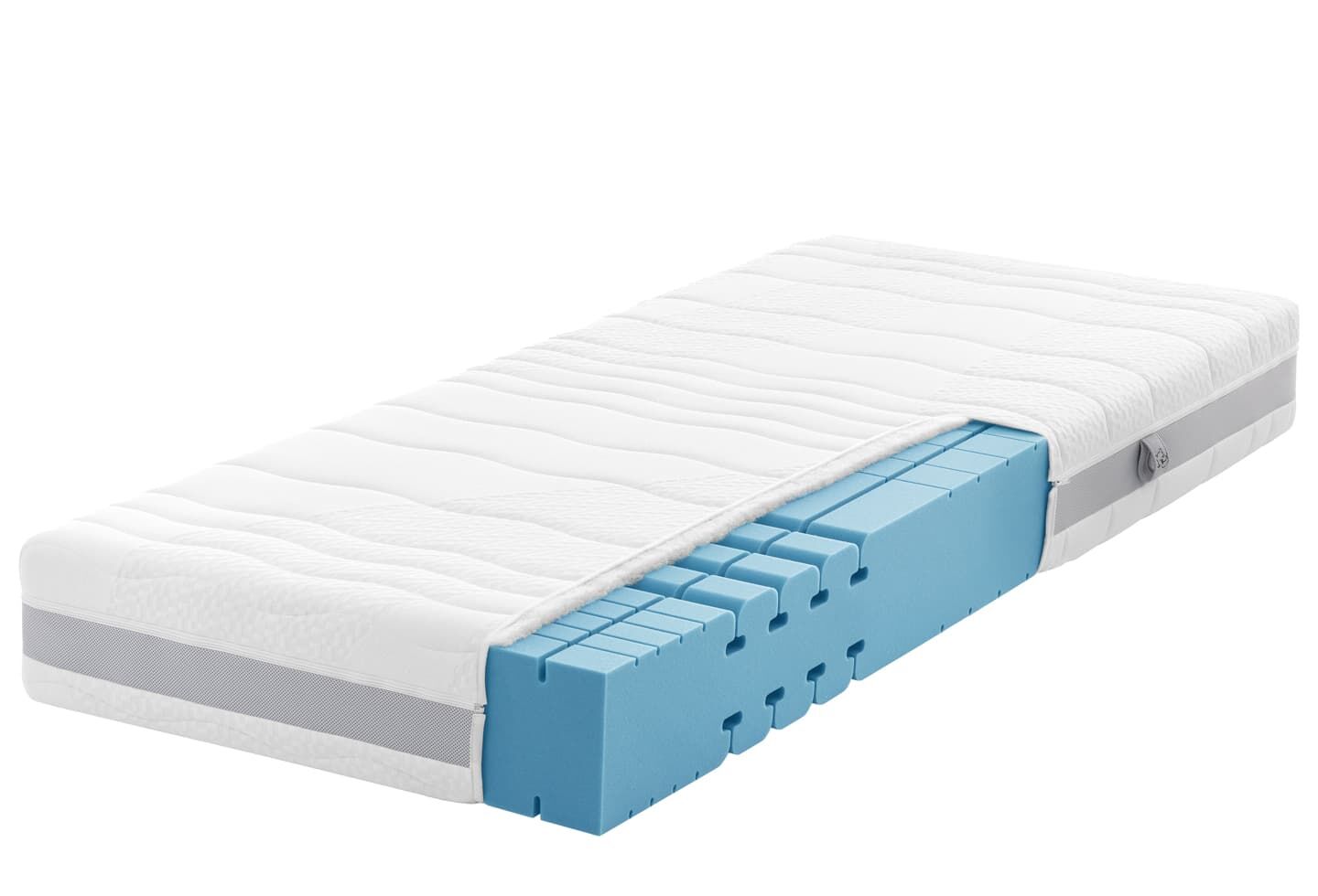 Bild von Komfortschaummatratze Comfortmatratze Komfort-MED mit RAVOTEX Funkti..., RAVENSBERGER Matratzen, 22 cm hoch, Ergonomisch, gute Stützkraft, 7 Zonen, Made in Germany