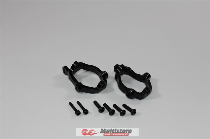 Bild von Team C Aluminium Radlagerträger vorne 12° l/r 1:8 Comp. / TU0830
