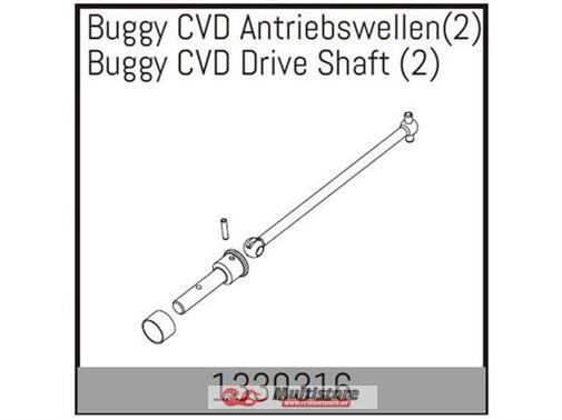 Bild von ABSIMA Buggy CVD Antriebswellen (2 St.) / 1330316