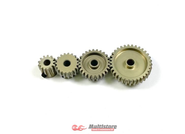 Bild von ABSIMA Aluminium Ritzel Modul 0.6 - 24Z / 2310311