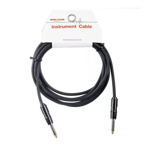 Bild von MUSIC STORE Instrumentenkabel mit Mute Plug – 3 Meter