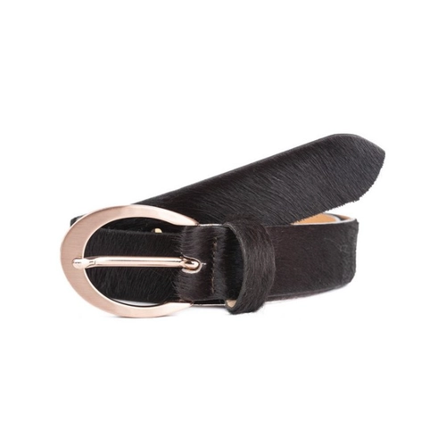 Bild von Der Trachtler Ledergürtel mit Fell-Optik - Ein edles Accessoire
