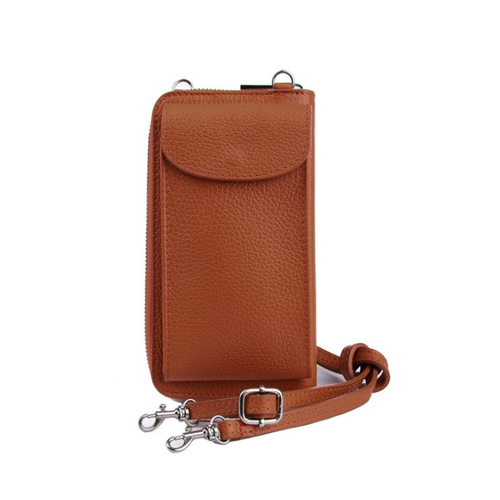Bild von Elegante Handytasche aus echtem Leder für stilbewusste Nutzer