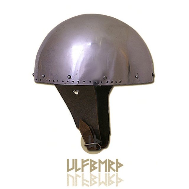 Bild von Battle Merchant Ritter-Kostüm Hirnhaube, 2 mm Stahl L
