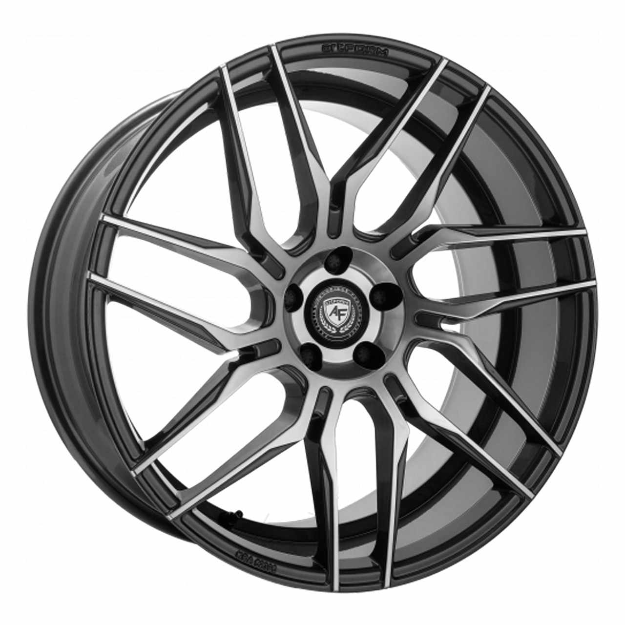 Bild von ARTFORM WHEELS AF-802 gunmetal polished 9.0Jx21 5x112 ET35