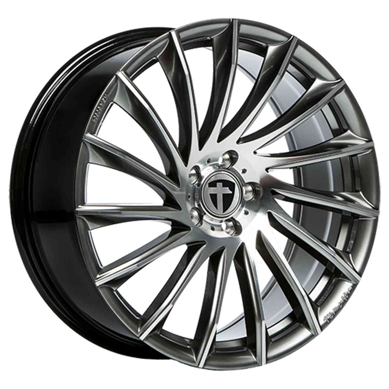Bild von TOMASON TN16 dark hyperblack polished 8.0Jx18 5x112 ET35