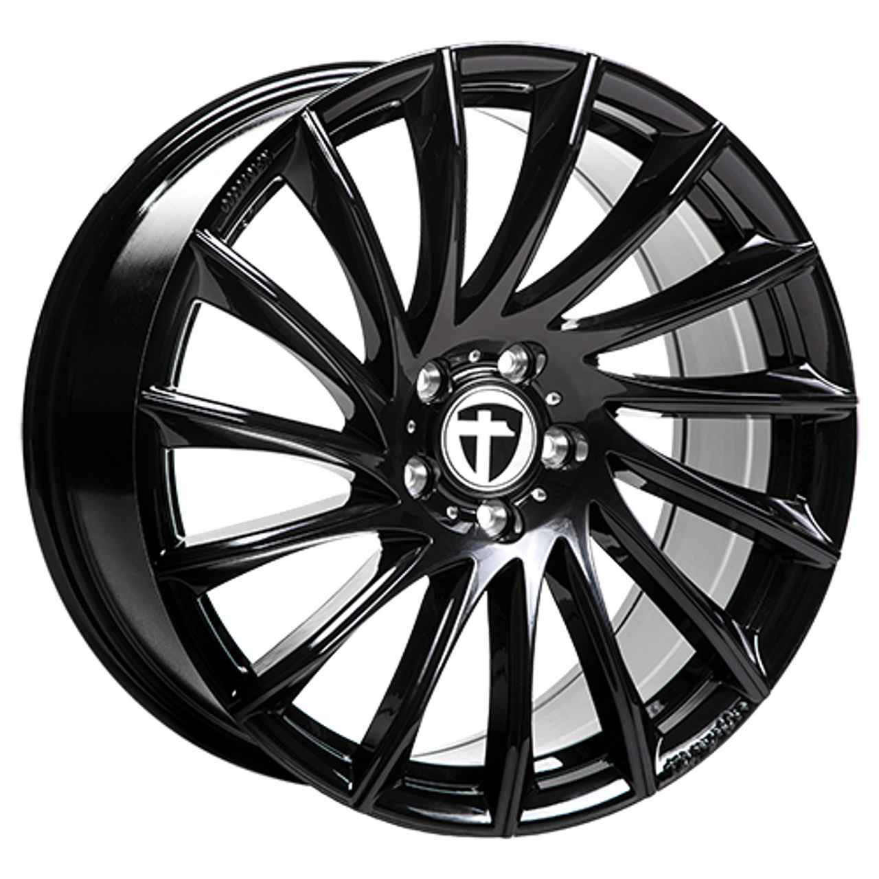 Bild von TOMASON TN16 black painted 7.5Jx17 4x100 ET35