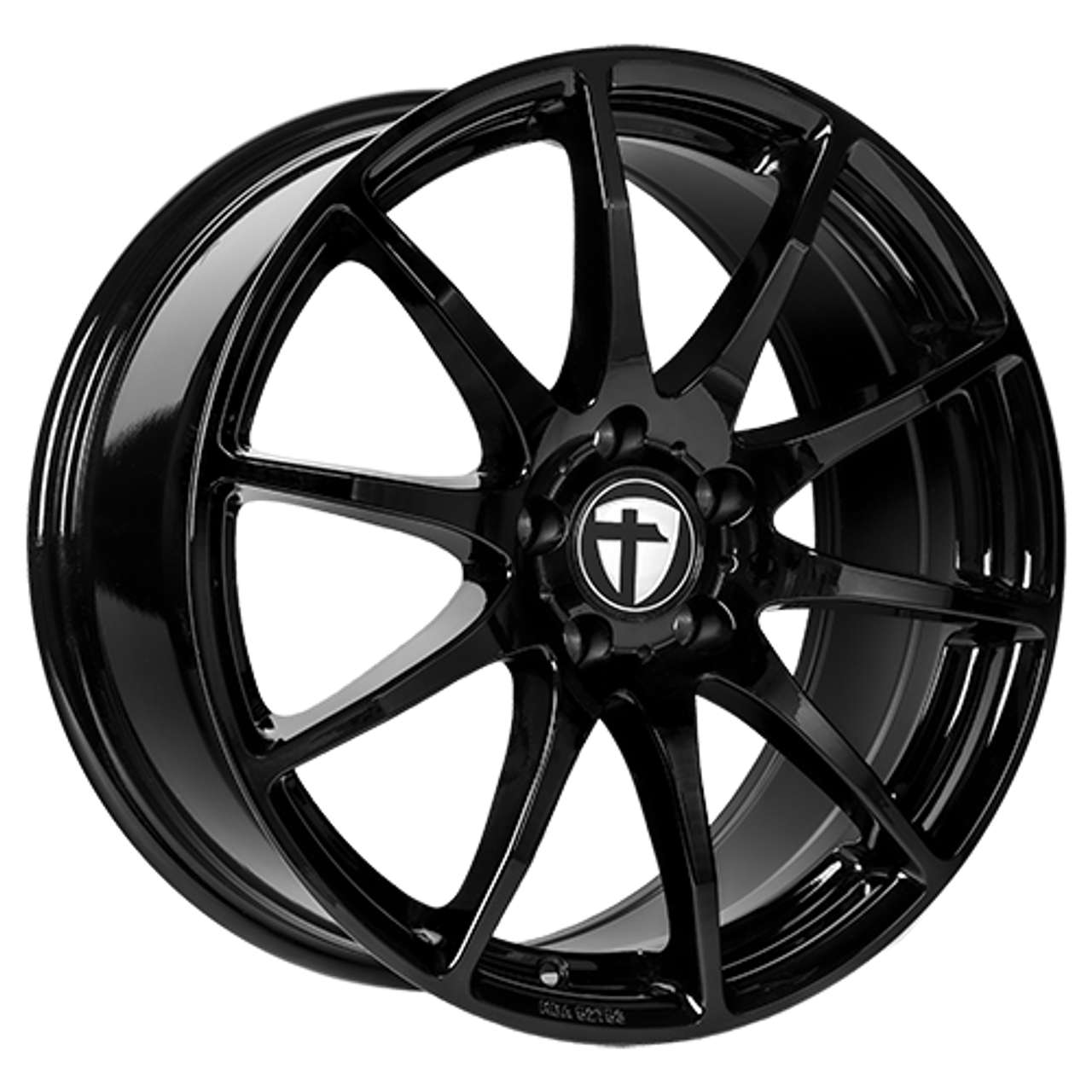 Bild von TOMASON TN1 black painted 6.5Jx16 4x108 ET42