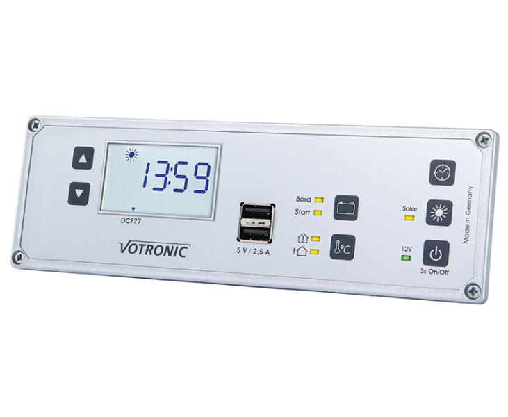 Bild von Votronic 5744 VPC Merkur Kombipanel Einbau-Anzeige
