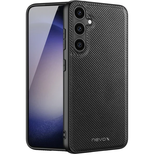 Bild von Nevox StyleShell NYLO - Samsung Galaxy S25 (Samsung Galaxy S25), Smartphone Hülle, Schwarz