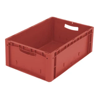 Bild von Udo Bär 1658365 Stapelbehälter Ergonomic lebensmittelgeeignet (L x B x H) 600 x 400 x 220mm Rot 1St.
