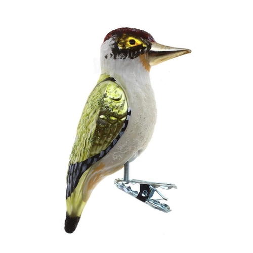 Bild von Außergewöhnlicher Tannenbaumschmuck – Vogel Grünspecht von Hamburger Weihnachtskontor